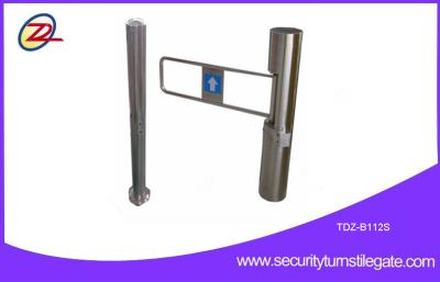 China Reflection Infrared Turnstile Entry Systems / Portable Single Turnstile for sale