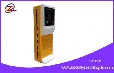 China Access control automatic car park payment machines with crash barrier for sale