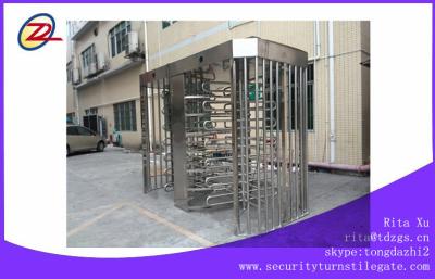 China Waterproof Electronic Turnstile Security Products , Single Turnstile full height for sale