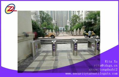 China Outdoor Entrance Swing Barrier Gate Pedestrian Turnstiles With Passenger Counter Function for sale