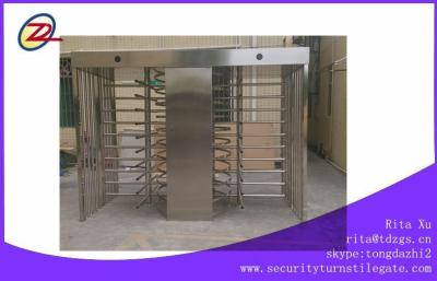 China Access Control single Full Height Turnstile Security Products Customized for sale