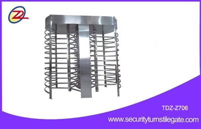 China Dual Channel Full Height Turnstile For Airport / School Or Govement for sale