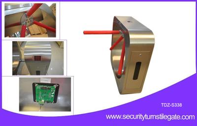 China Exhibition tripod turnstile  gate for   rfid door access control system for sale