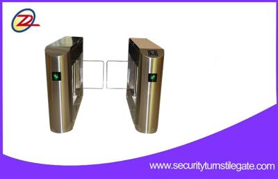 China CE Approval Flap Barrier Gate Electronic Swing Access Control System With RFID Card for sale