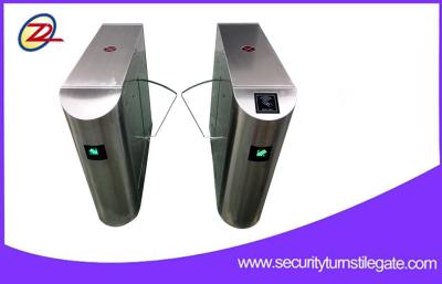 China Fingerprint Time Attendance Flap Barrier Turnstile  Automatic Access Control for sale