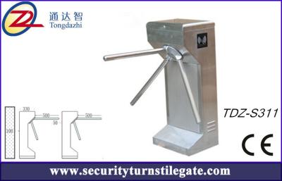 China Entrance Optical Tripod Turnstile Gate / Automated Train Station Turnstile for sale