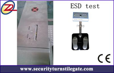 China Automatische ESD Turnstile Veiligheidsproducten met RS485, TCP/IP Interface Te koop