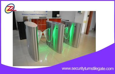 China Pedestrian Turnstile Gate with Ticket Fingerprint ID Card or Barcode Control for Metro Station for sale