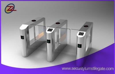 China Stainless Steel Gate Swing Barrier Access Control For Bank Entrance for sale