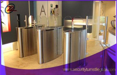 China Pedestrian Retractable Turnstile Barrier Gate Security Systems Sliding Door for sale