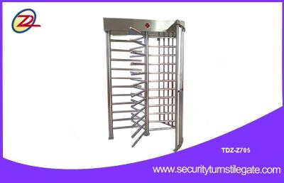 China 316 Stainless Steel Fingerprint Turnstile Full Height Fully Automatic Mechanism for sale