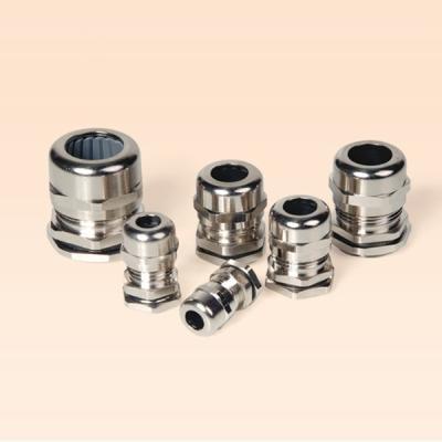 China M8-M100 M Series IP68 Metal Brass Cable Glands for sale