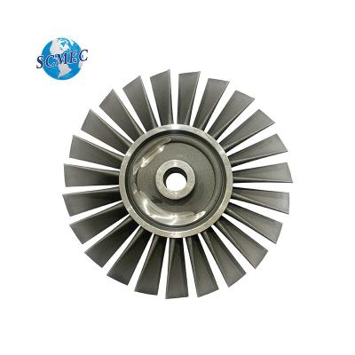 China 40kg jet engine pushed Jet Engine Turbine Wheel for sale