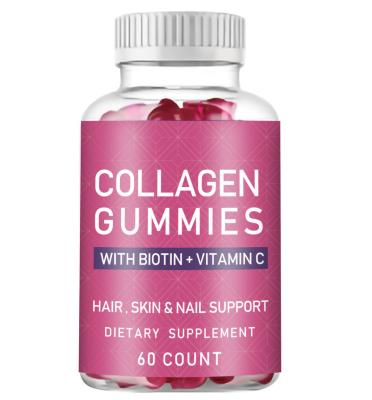 China Wholesale Hair Regrowth Gummies Multi Collagen Vitamin C E Supplement Best Gummy For Skin Nails Patch for sale