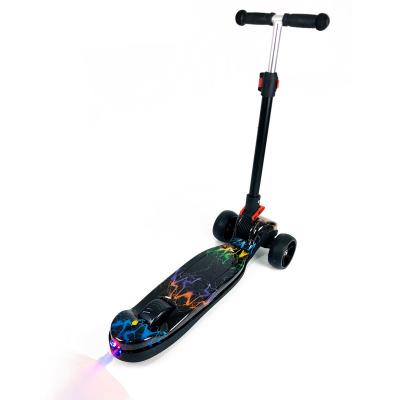 China Amazon Latest Youth Hot Adjustable Kids 3 Wheel Scooter Lighted Wheel Kick Scooter for sale