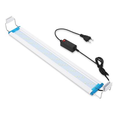 China Ultra-thin aquarium blue and white light tank ecological frame aquatic landscaping light aquarium led light SZD-B20BW for sale