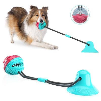 China Durable Wholesale Pet Supplies Suction Cup Chew Rope Dog Pet Sucker Toys for sale