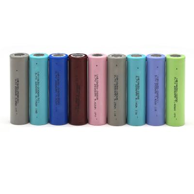 China toys lithium ion battery cell 18650 2000mah 2200mAh 2500mAh 2600mAh for consumer electric/bicycle for sale