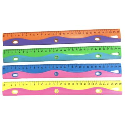 China Office and School Supplies Colorful Hard Plastic Ruler PLASTIC Hot Sales New Items for sale