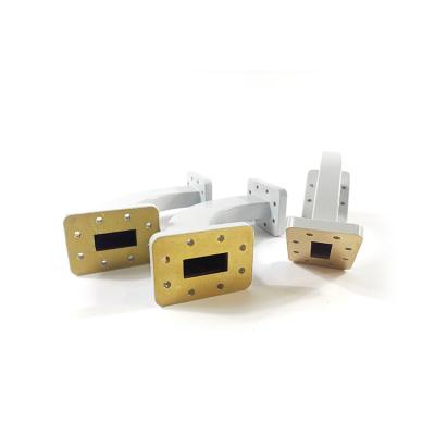 China Different Models Wholesale Brass Wr90 Aluminum Wr112 For H Bend Waveguide for sale