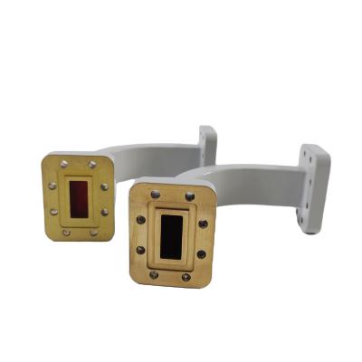 China 2022 Brass New Fashionable High Quality Assurance Wr090 Wr112 Wr137 For Rigid Waveguide E Bend for sale