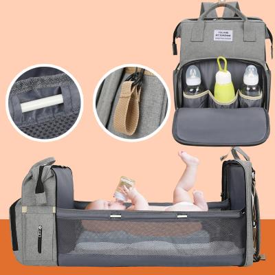 China With USB Sleep Mode Diaper Storage Sliding Waterproof Baby Hutch Mummy Bag Baby for sale