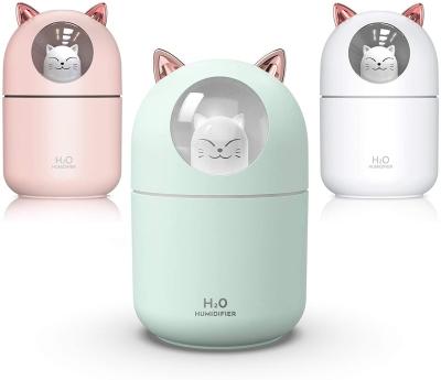 China New Car Mini Portable Ultrasonic Cool Mist Aroma Diffuser Room Humidifier for sale