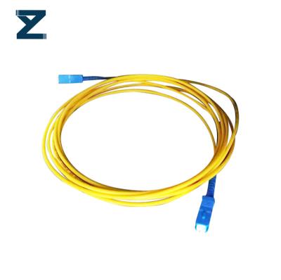 China FTTH Supply LC Upc/Lc UPC SM 1M 0.9Mm/2.0Mm/3.0Mm Fiber Optic Patch Cord G655 for sale