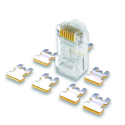 China Network Network Plug 8P8C Cat.5 Cat.5E Rj45 Modular Connector for sale