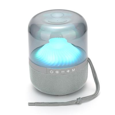 China LED Flashing Light OEM Customized Portable Wireless LED Speakers High Quality Blue Tooth Speaker Radio for sale