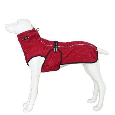 China Sale Adjustable Dog Coat Water Resistant Dog Sweater Jacket Harness Jacket Winter Reflective Warm Outdoor Viable Autumn for sale