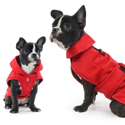 China Asmpet Sustainable Dog Jacket Outerwears Collar Coat Dog Clothes With D Clip For Dog for sale