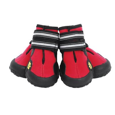 China New Durable Outdoor Water Proof Paw Protector Dog Boot Paw Protector Dog Climbing Shoe With Rubber Toe And Sole for sale