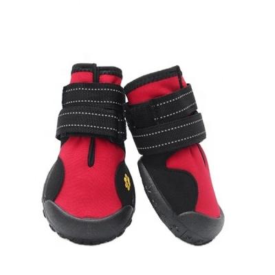 China Mr. Shoes Durable Outdoor Waterproof Dog Shoes Protect Paws Climbing Soft Dog Boots for sale