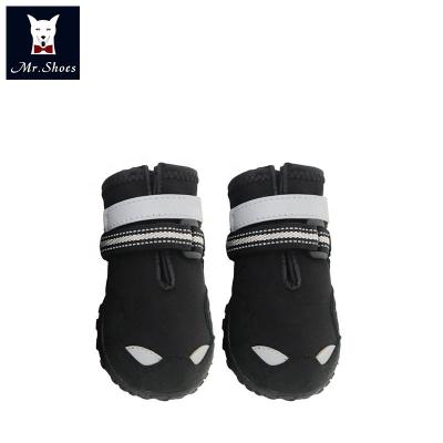 China Mr.shoes Viable My Test Wholesale Outdoor Sports Dog Shoes, Water Resistant Autumn Winter Warm Dog Boots for sale