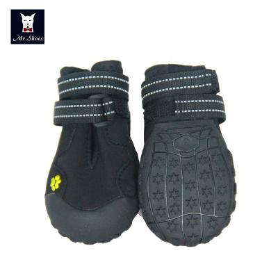 China Mr Viable Shoes My Trial Sale Wholesale Water Resistant Outdoor Warm Dog Boots With Rubber Sole And Toe For Dogs for sale