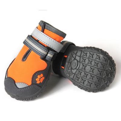 China Mr.shoes Eco Friendly Outdoor Dog Climbing Boots Dog Sports Shoes With Rubber Sole for sale