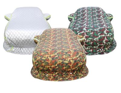 China Snowproof Factory Wholesale Sunshade Light Car Cover Waterproof Outdoor Protective Easily Cleaned Cold Car Cover Outdoor for sale