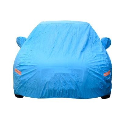 China All Weather Waterproof/UV Protection/Hail Proof Car Cover Sunscreen Universal Waterproof Snowproof PEVA Cover Scratch Resistant With Cotton for sale