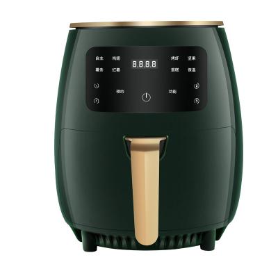 China Automatic Power Off Gemet 1400W Air Fryer Good Choice For European Market 4.5 Liter Air Fryers Oil Free for sale