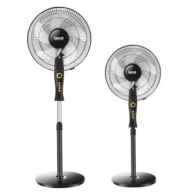 China Erengy High Quality 16 Inch 5 Blades Household Stand Electric Fan With Time Saving for sale