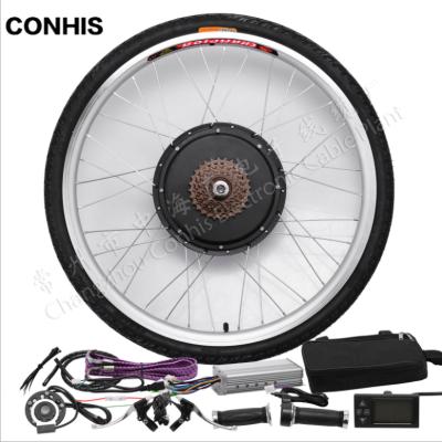 China Aluminum alloy 48V 800W rear electric bike conversion kit 26