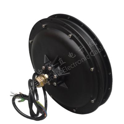 China Two series factory direct high quality brushless gearless rear hub motor 48V 250-350W for sale