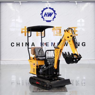 China Bridge Construction Machinery 800kg Mini Earthwork Excavator Crawler Excavator Excavator for sale