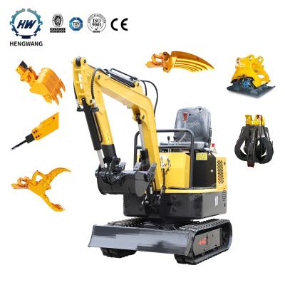 China Building Material Shops Hot Sale HW10 Micro Excavator HW10 Mini Excavator HW10 Excavator With Various Attachments for sale