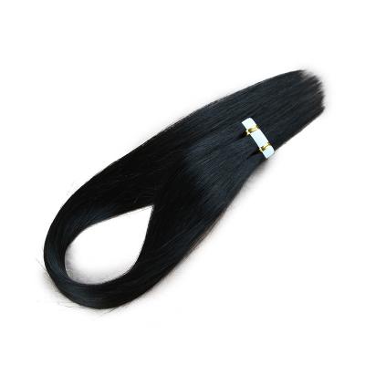 China Wholesale Virgin Human Hair Silky Straight Wave Tape In Remy Human Hair Safe Skin Hair Weft Extensions 50g/Pack 20Pcs Seamless Hair Extensions for sale