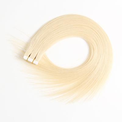 China Silky Straight Wave Hign Tape Ins Double DrawnTape Sticky Double End Walker Tape Aligned Hair Hair Extensions Remy Tape for sale