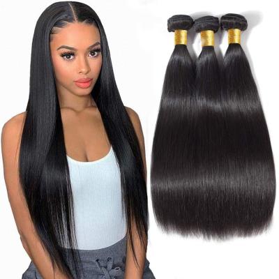 China Hot Sales 12A Brazilian Remy Straight Human Hair Bundles 100% Unprocessed Human Hair Bundles Body Wave Weave Hair Extensions for sale