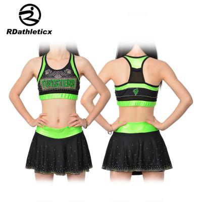 China Competing All Star cheerleading custom cheer practice wear professional costume design training wear for sale