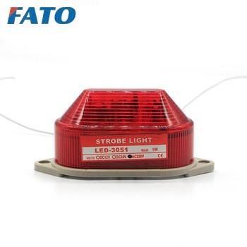 China FATO LED-3051 dc12v signal police plastic warning light, led light turn signal for bicycle backpack for sale